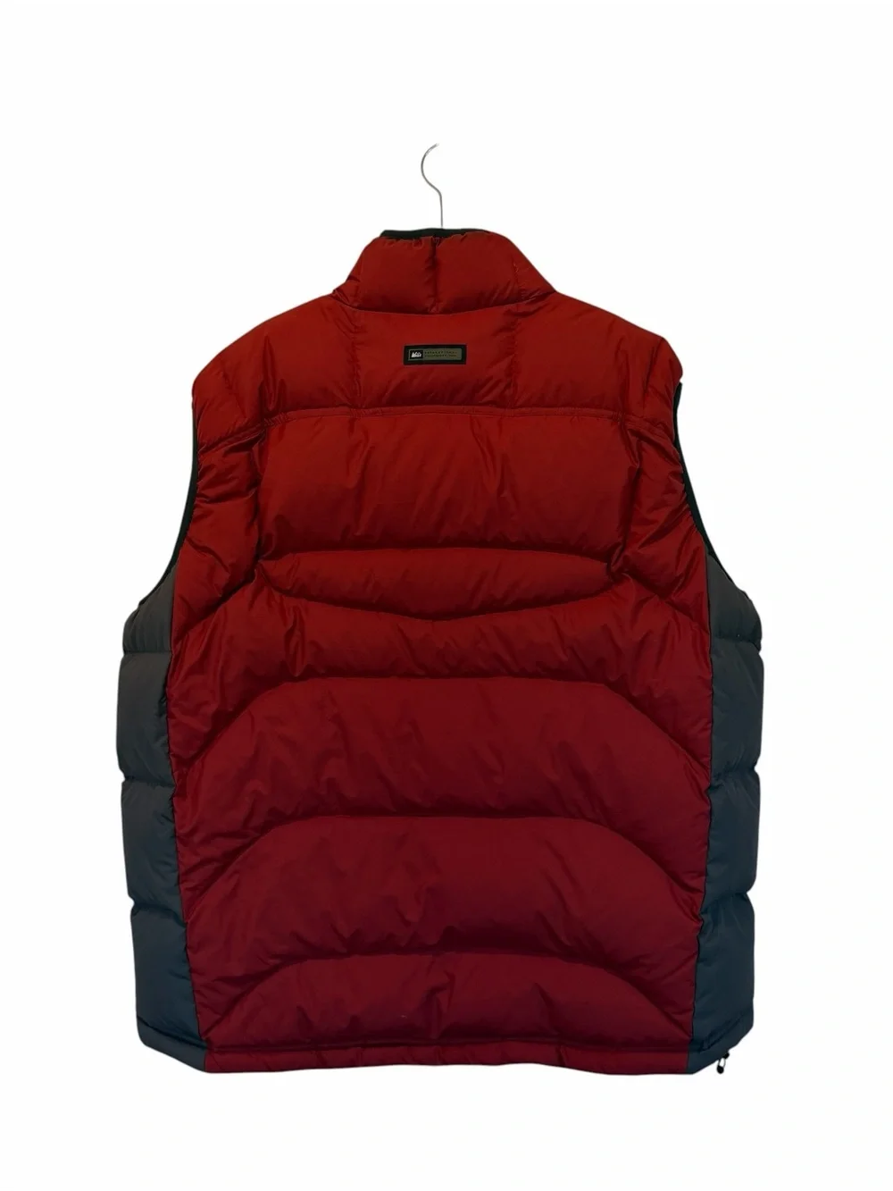 REI Goose Down Insulated Quilted Down Vest Gorpcore Activewear Casual Size XL